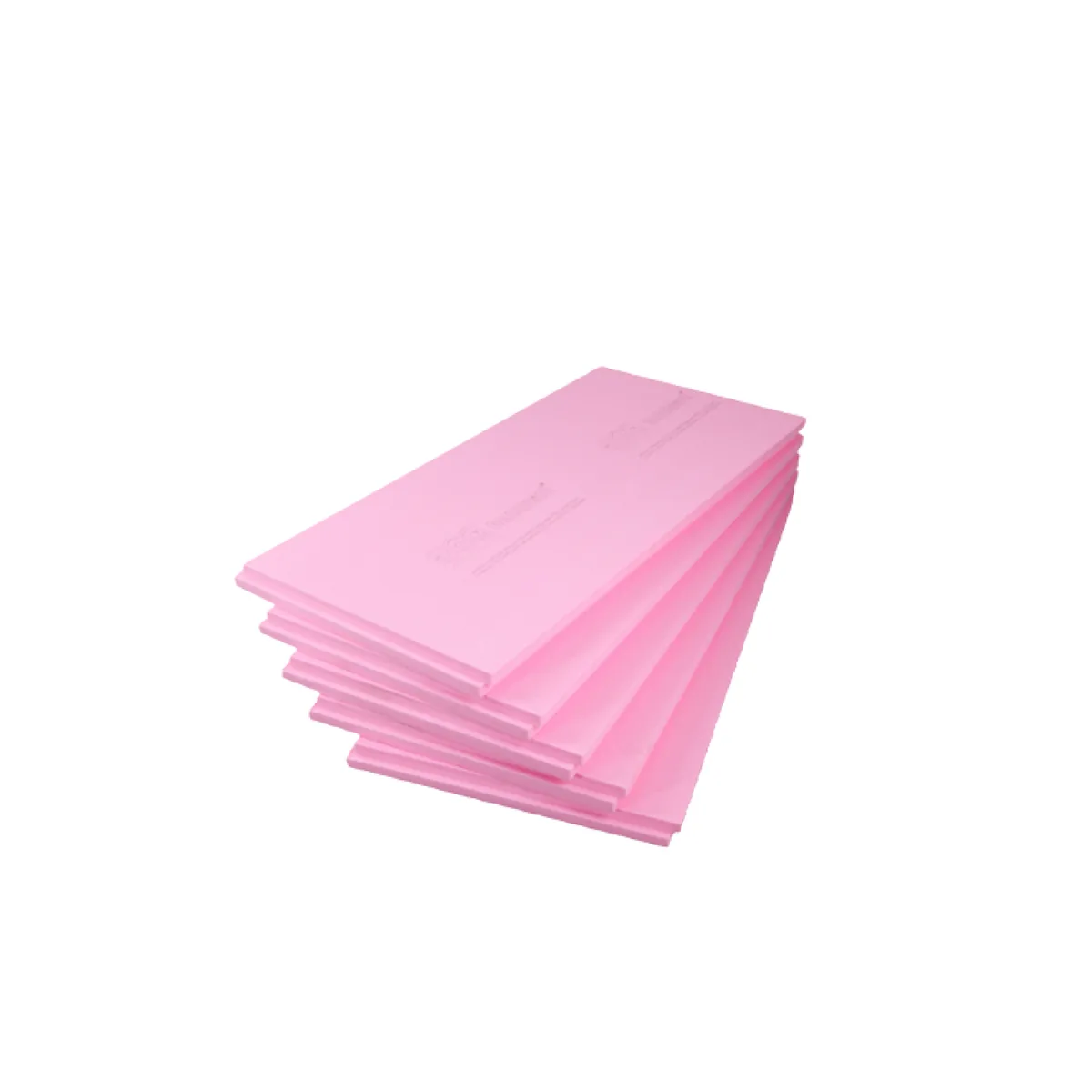 Růžový extrudovaný polystyren XPS neboli styrodur s jemnou strukturou